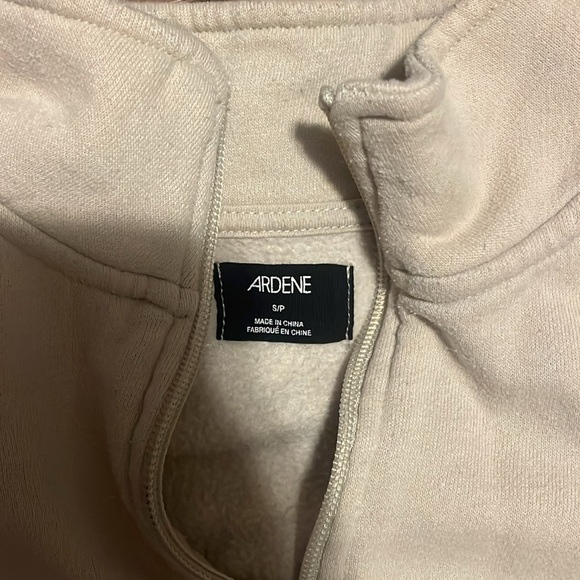 Ardene cream quarter zip sweater - Picture 2 of 3